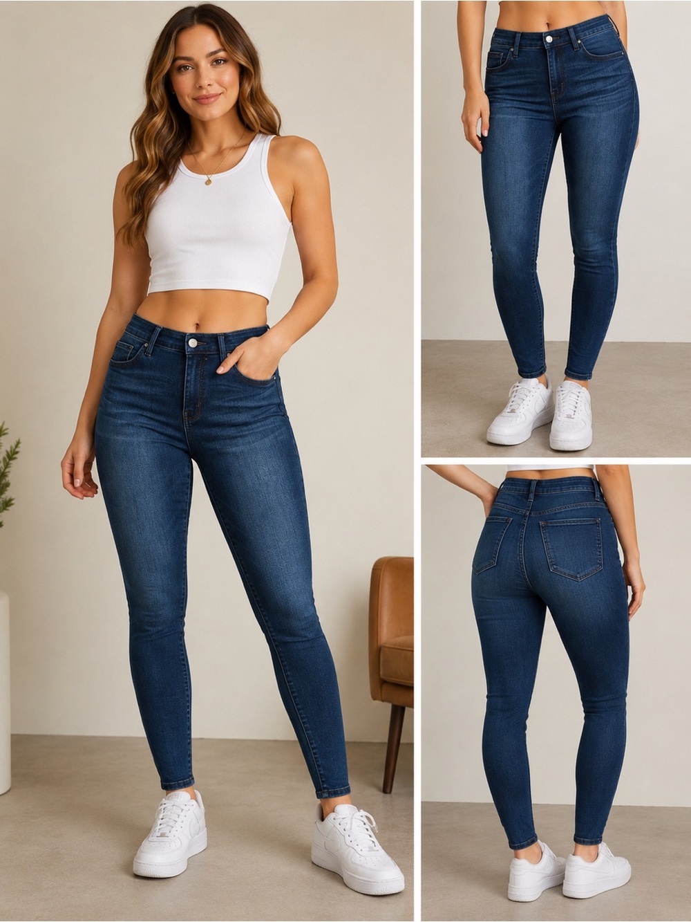 Mossimo Denim High Rise Jegging – Dark Wash
Size 6/28